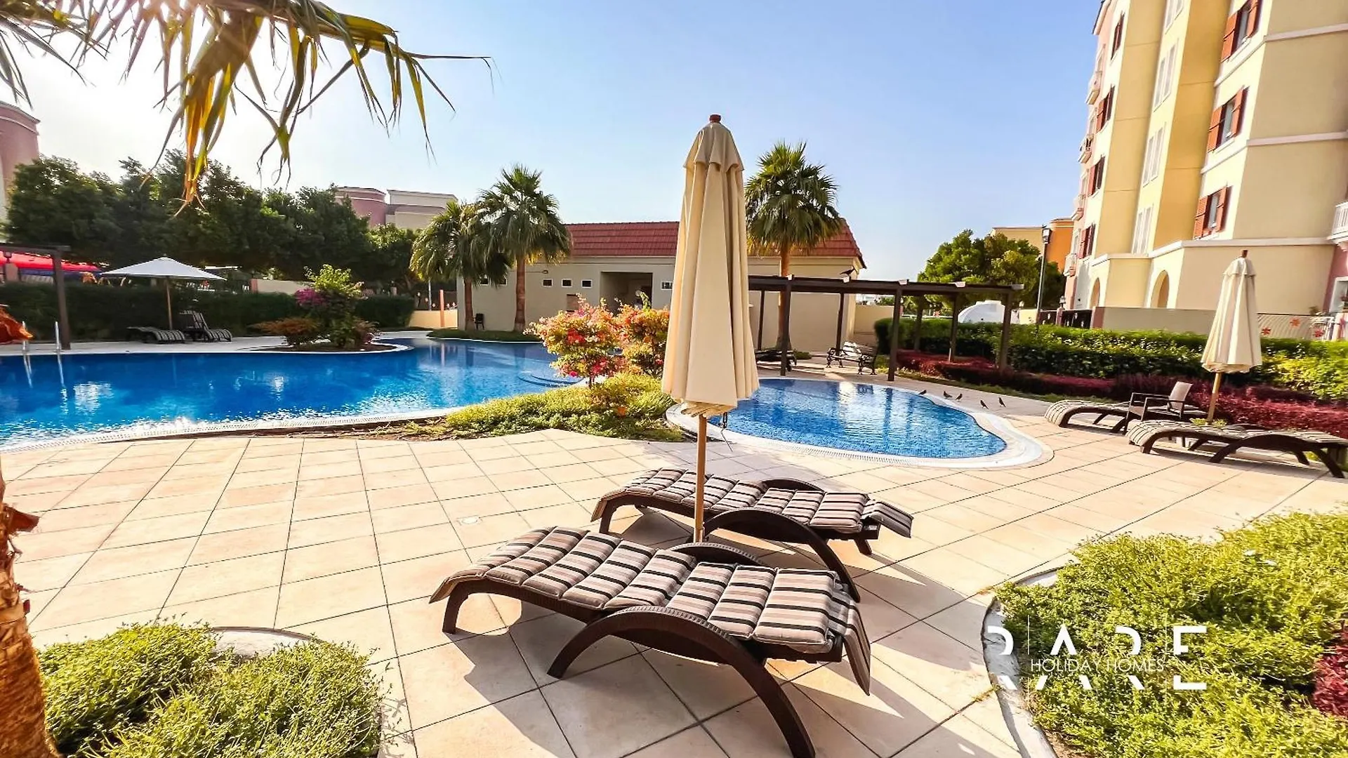 Rare Holiday Homes - Mediterranean Cluster - Near Ibn Battuta Mall - Discovery Garden - Building# Med 74 - R408 Dubai Apartment